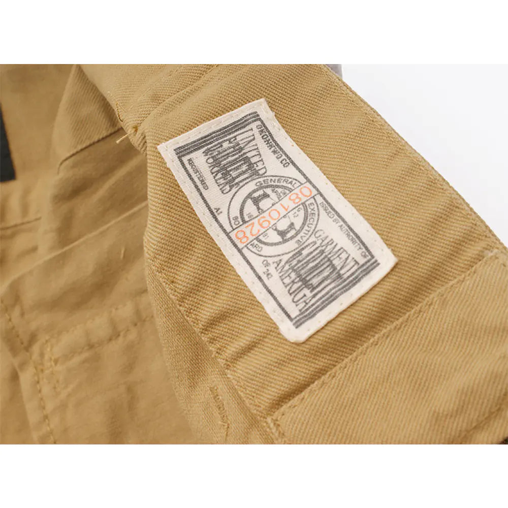 Men's Gurkha Khaki Casual Relaxed Pants