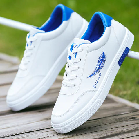 Trendy Casual White Shoes for Men
