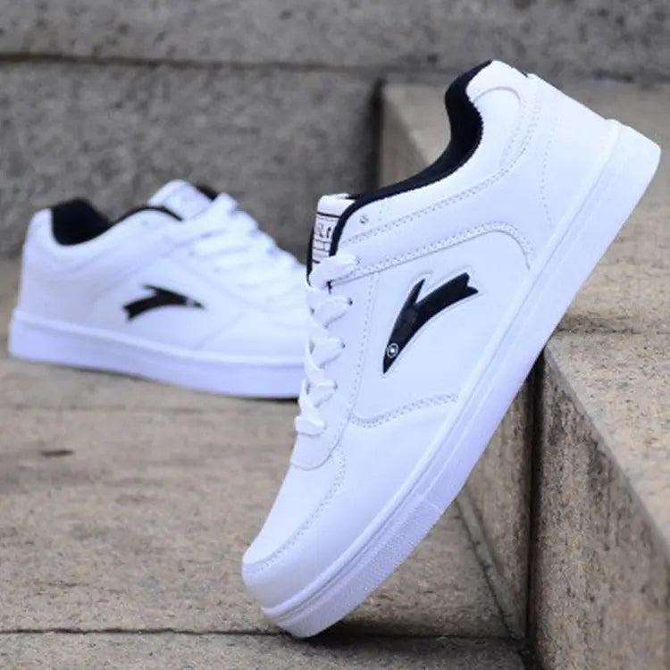 Trendy Casual White Shoes for Men