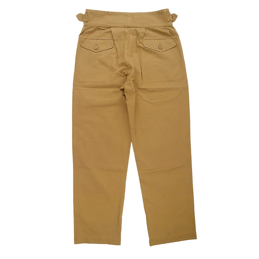 Men's Gurkha Khaki Casual Relaxed Pants