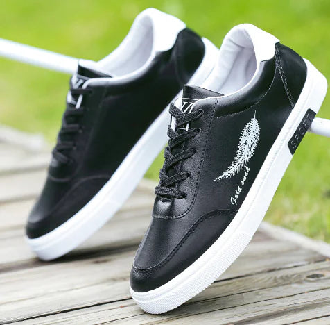 Trendy Casual White Shoes for Men